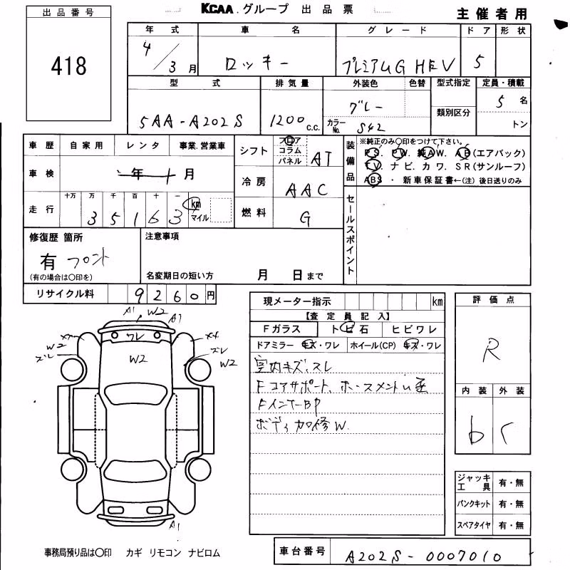 DAIHATSU ROCKY