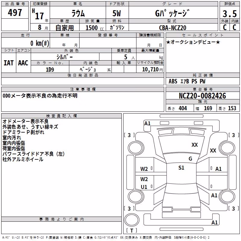 TOYOTA RAUM