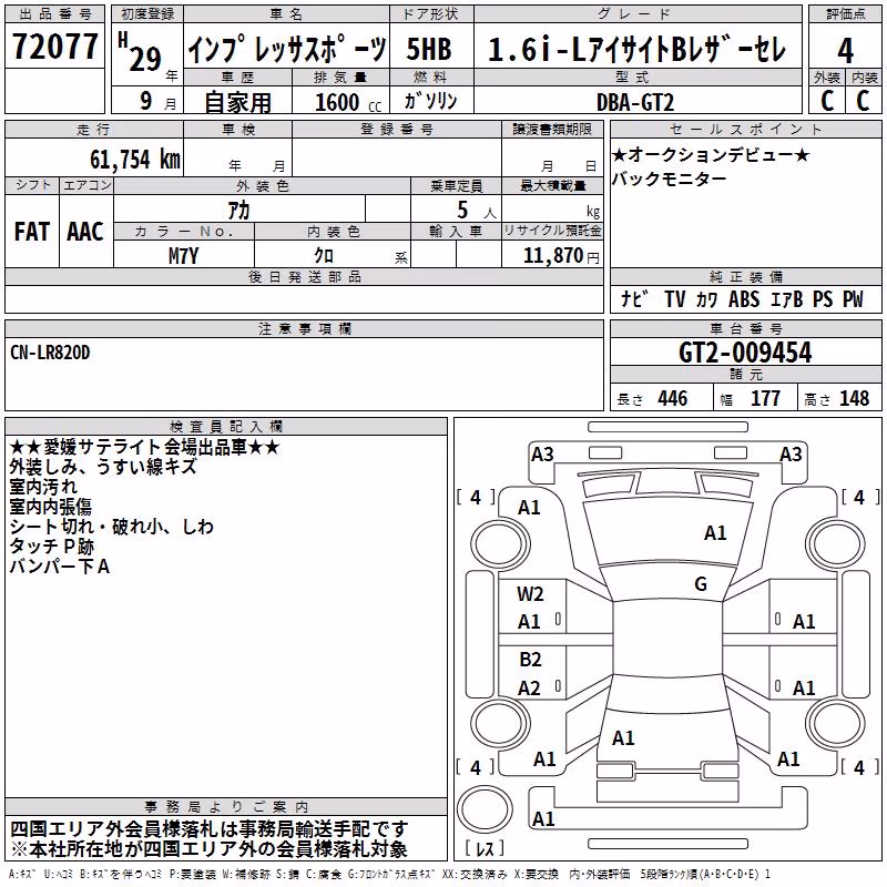 SUBARU IMPREZA