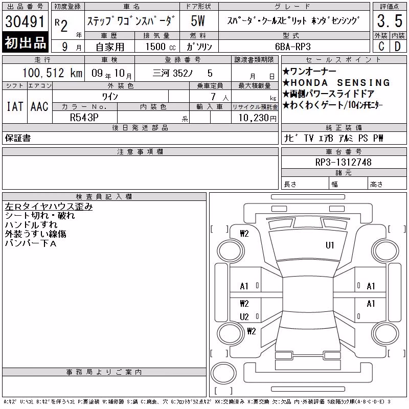 HONDA STEPWGN