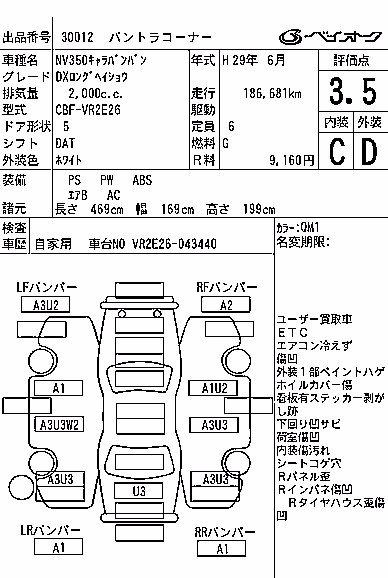 NISSAN NV350 CARAVAN