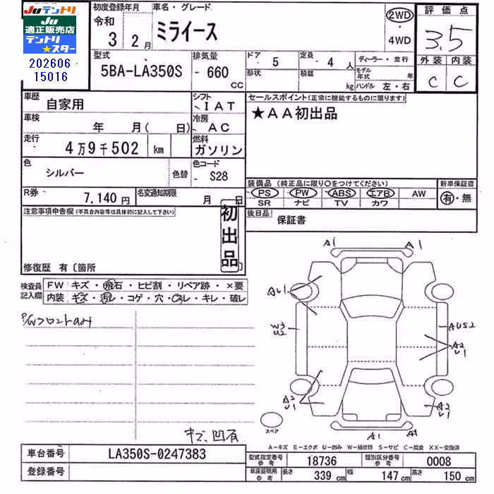 DAIHATSU MIRA E:S