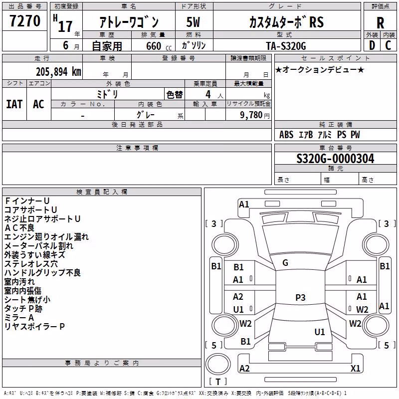DAIHATSU ATRAI