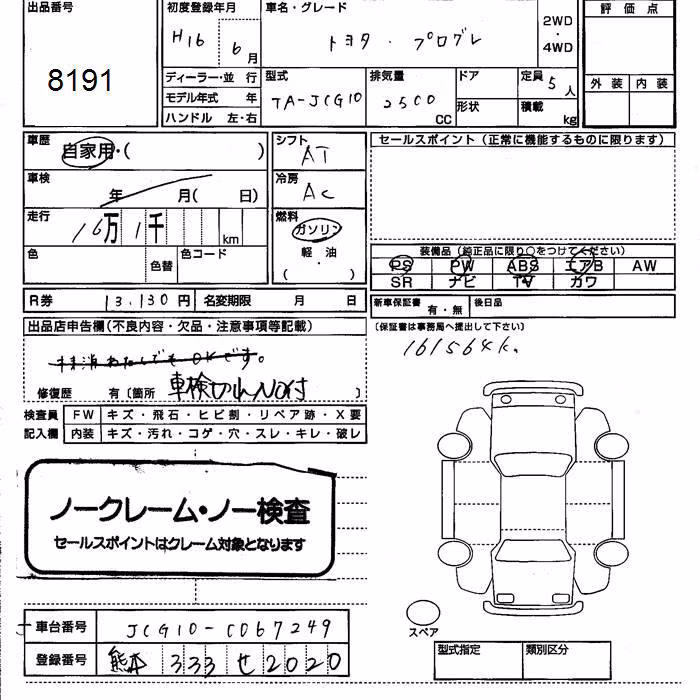 TOYOTA PROGRES