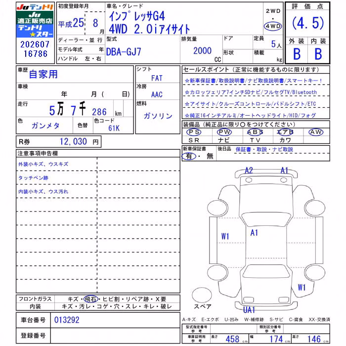 SUBARU IMPREZA