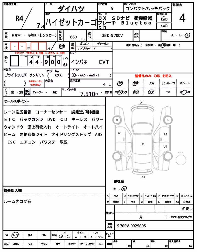 DAIHATSU ATRAI