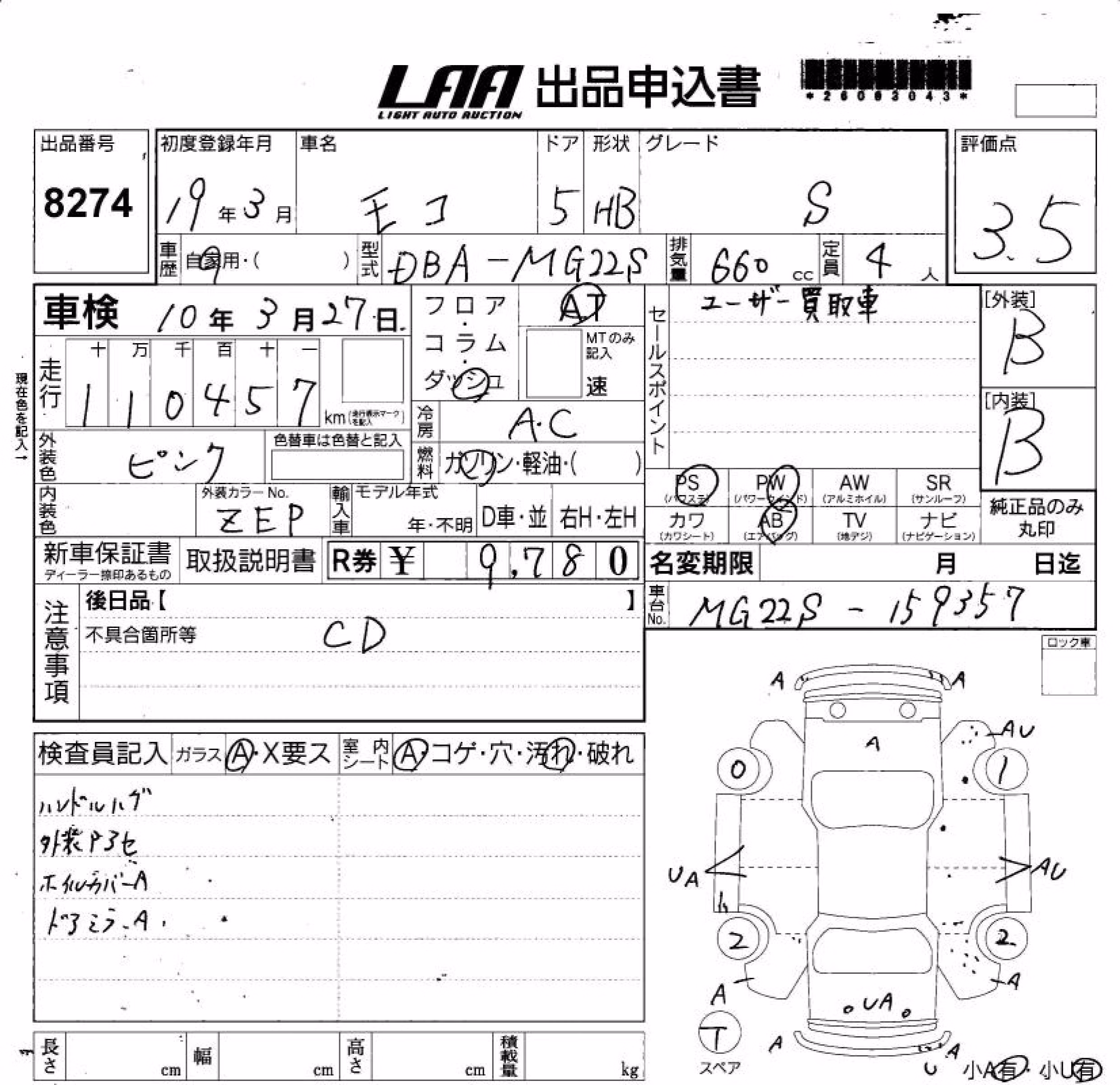 NISSAN MOCO