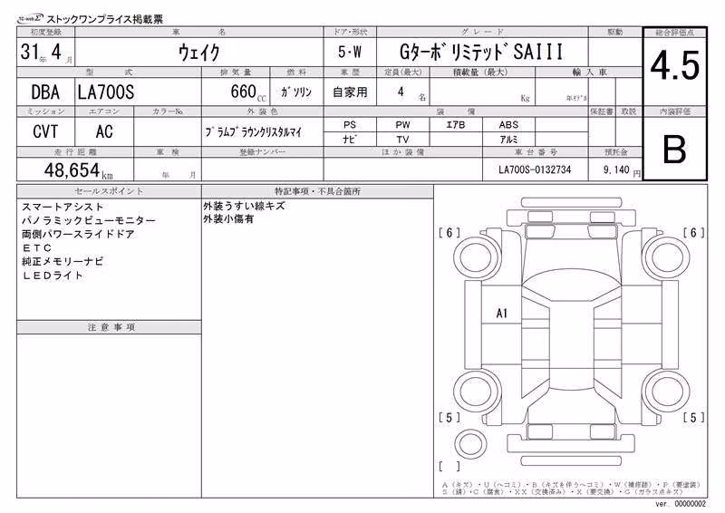 DAIHATSU WAKE