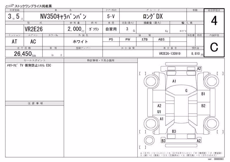 NISSAN NV350 CARAVAN