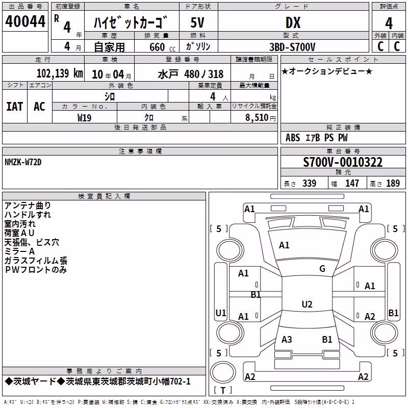 DAIHATSU ATRAI