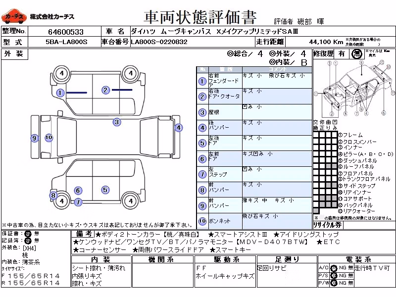 DAIHATSU MOVE CANBUS