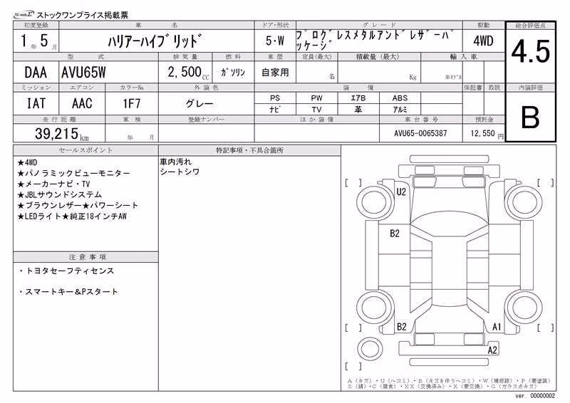 TOYOTA HARRIER