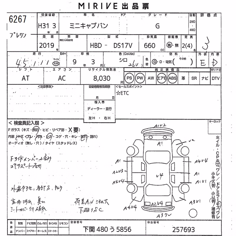 MITSUBISHI MINICAB
