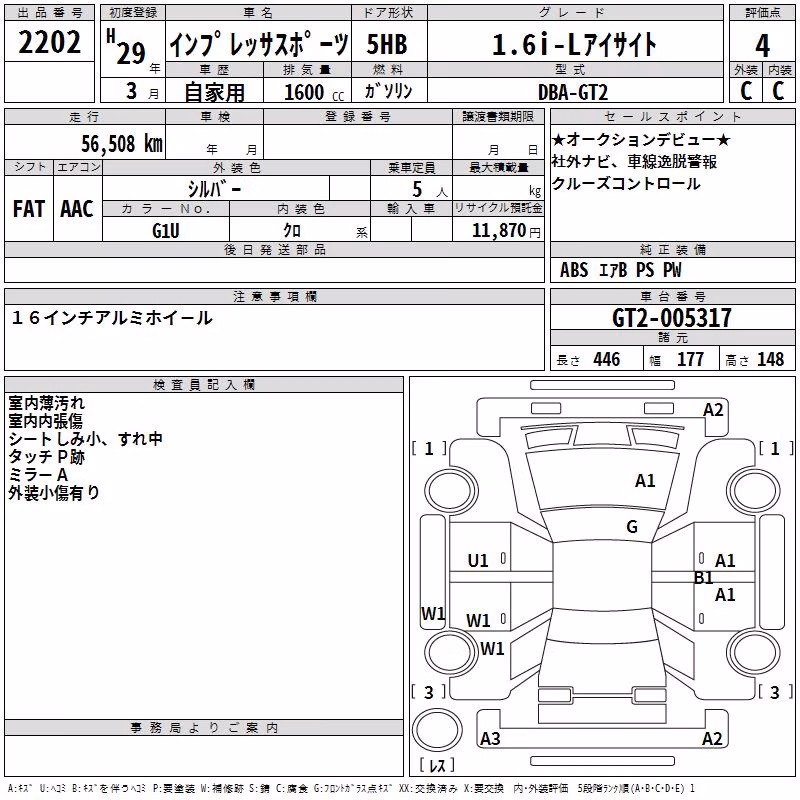 SUBARU IMPREZA