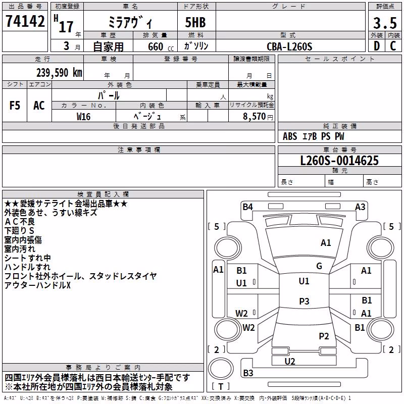 DAIHATSU MIRA AVY
