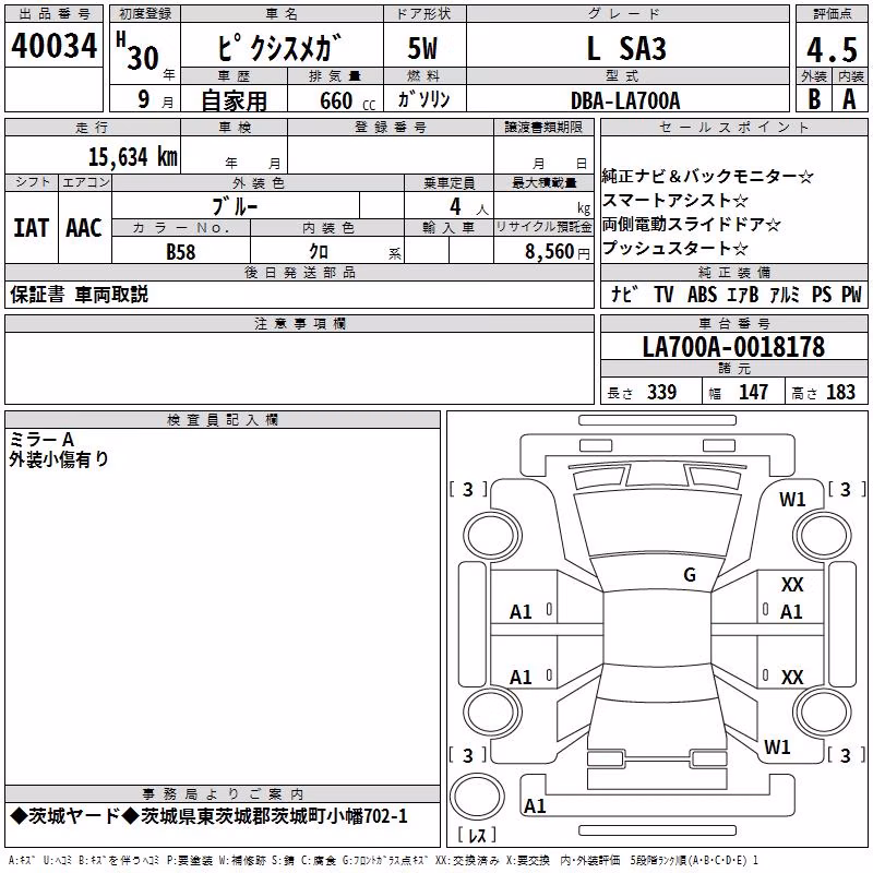 TOYOTA PIXIS MEGA