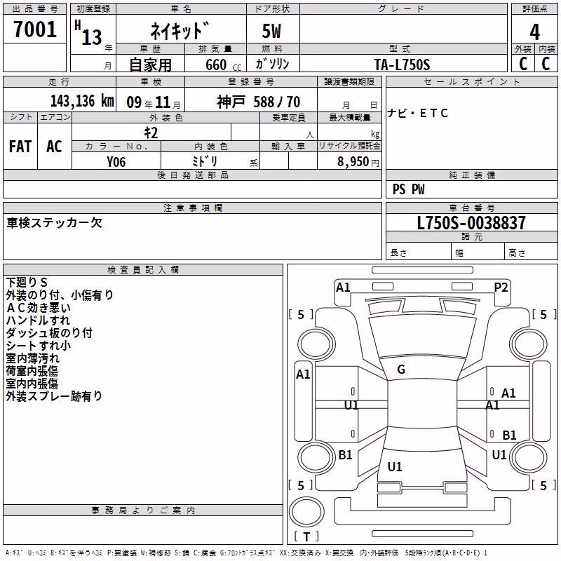 DAIHATSU NAKED