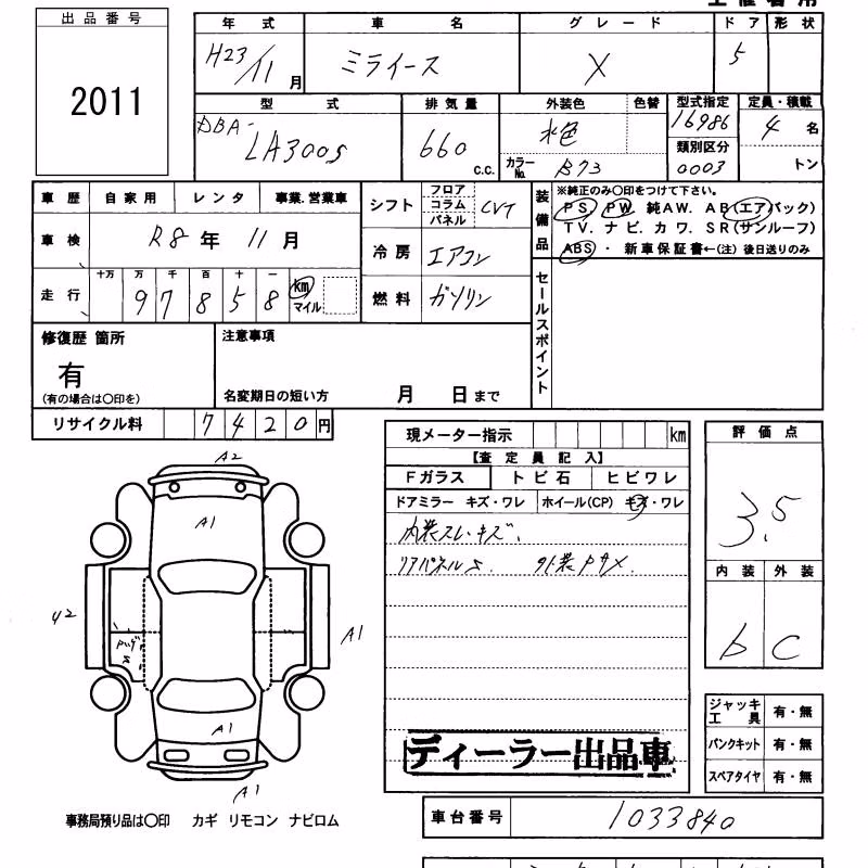 DAIHATSU MIRA E:S