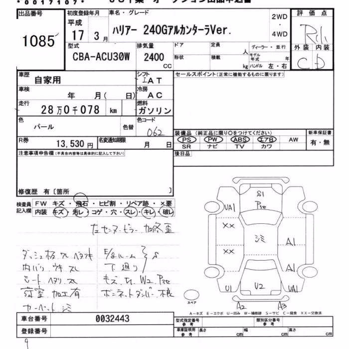 TOYOTA HARRIER