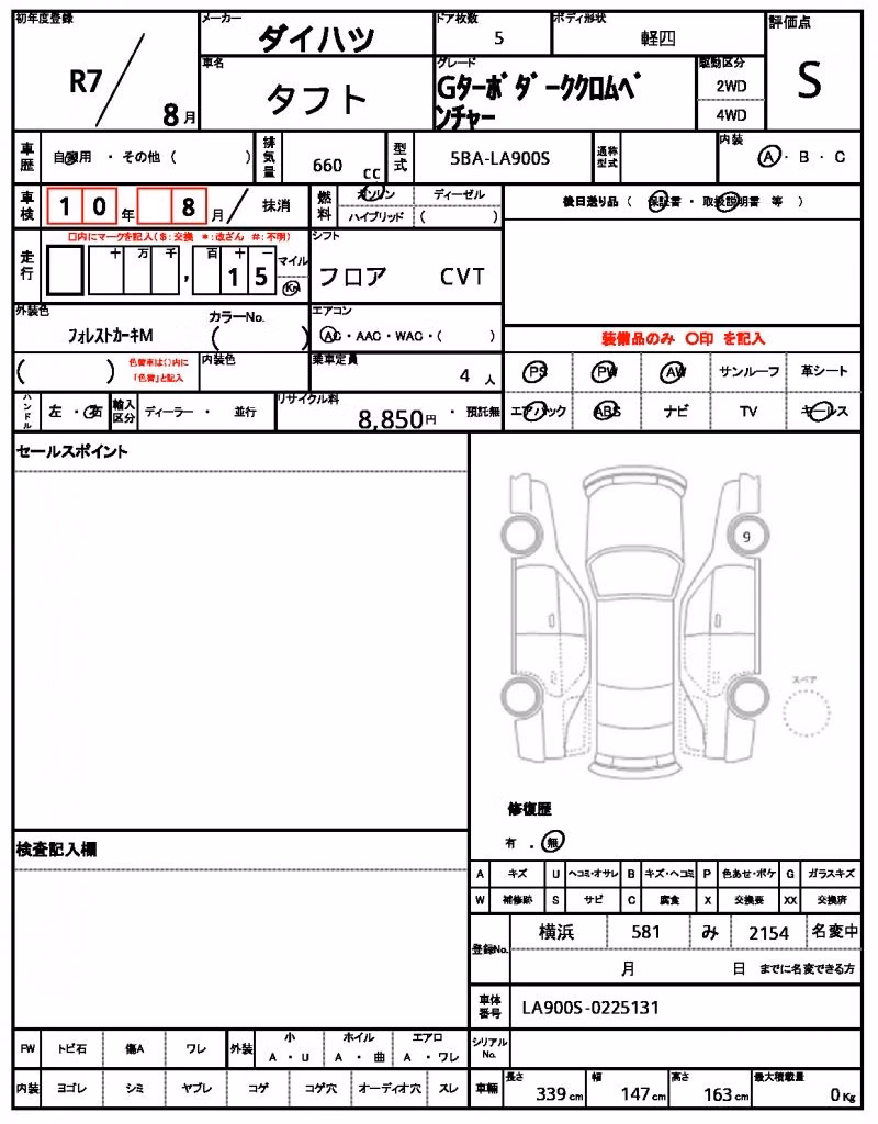 DAIHATSU TAFT