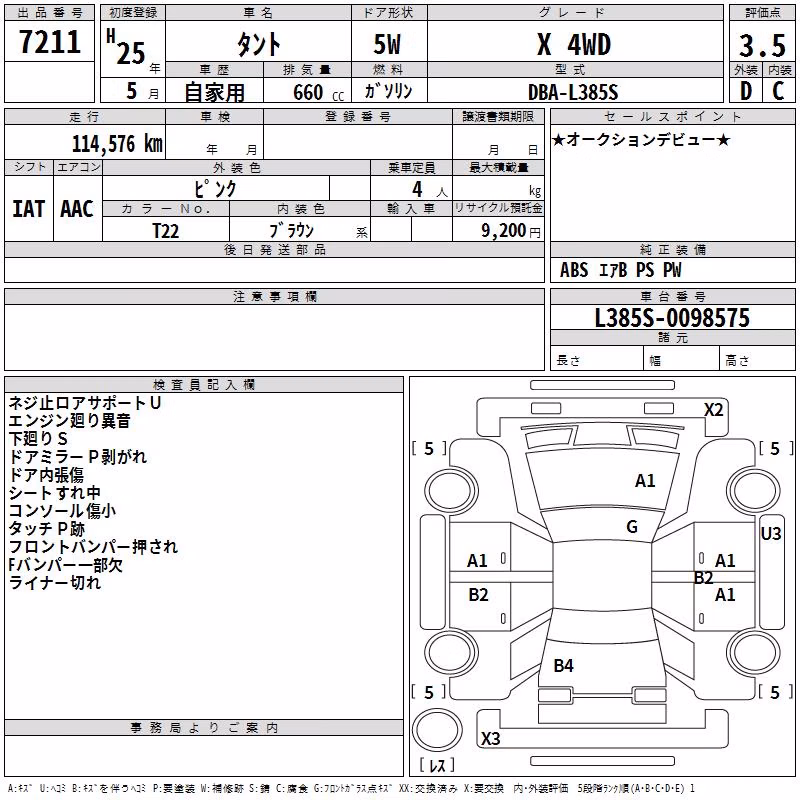 DAIHATSU TANTO