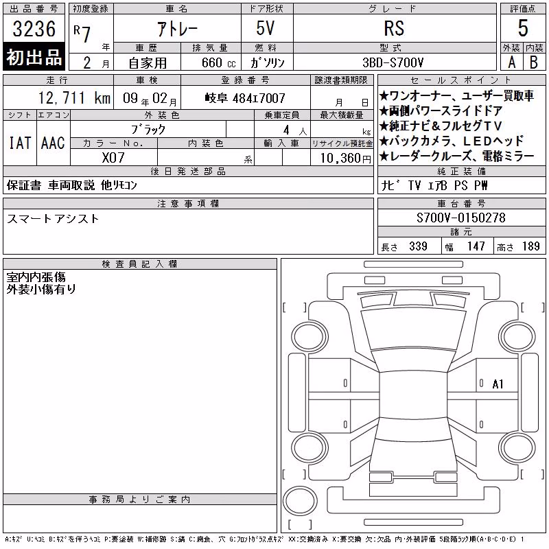 DAIHATSU ATRAI