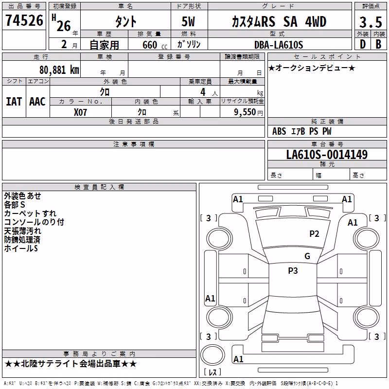 DAIHATSU TANTO