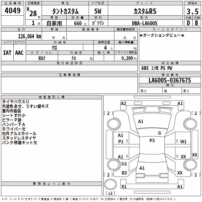 DAIHATSU TANTO