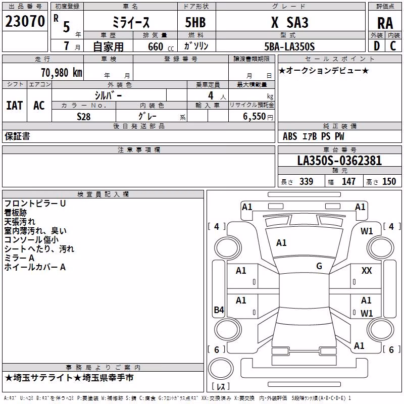 DAIHATSU MIRA E:S