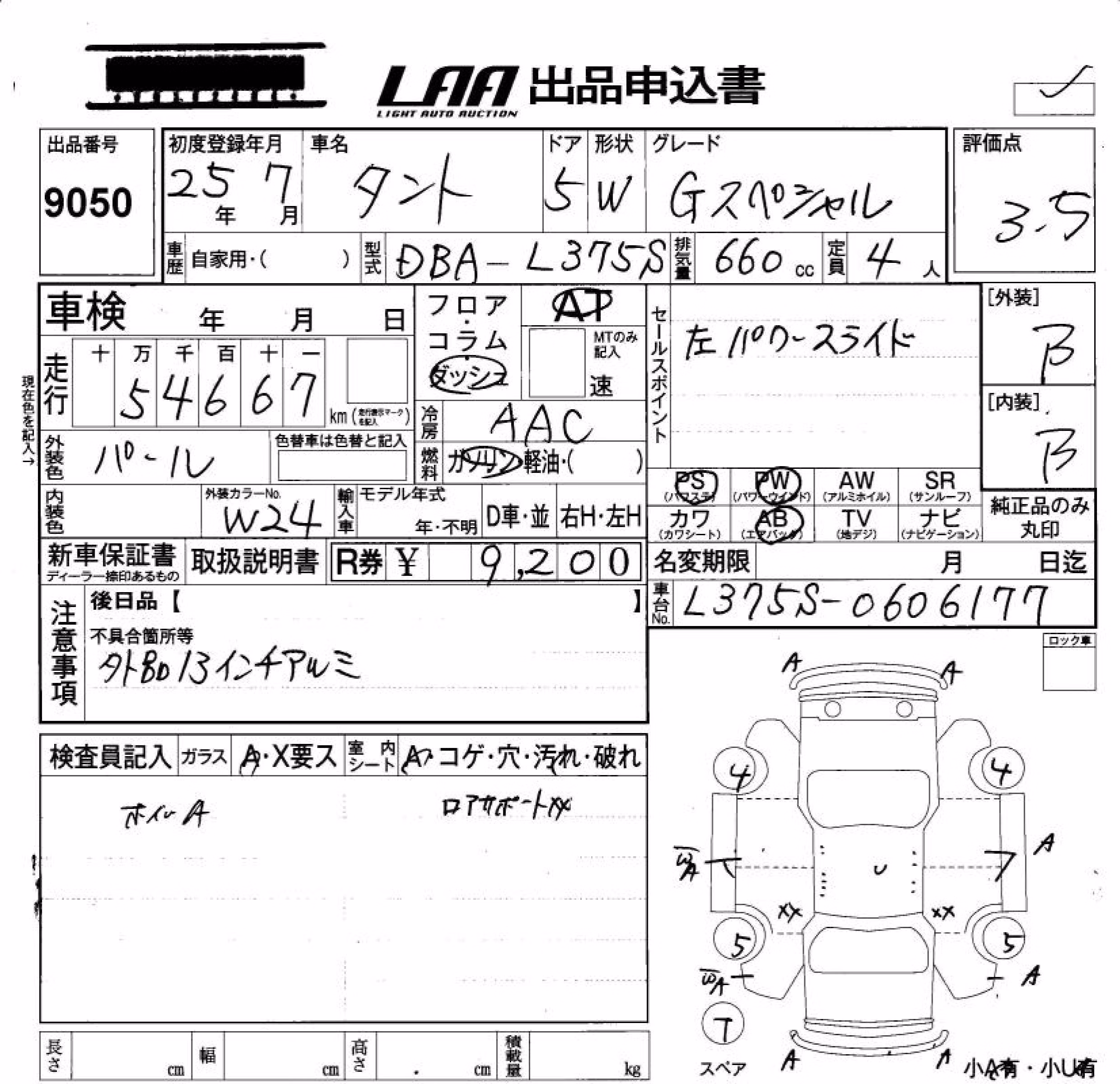 DAIHATSU TANTO
