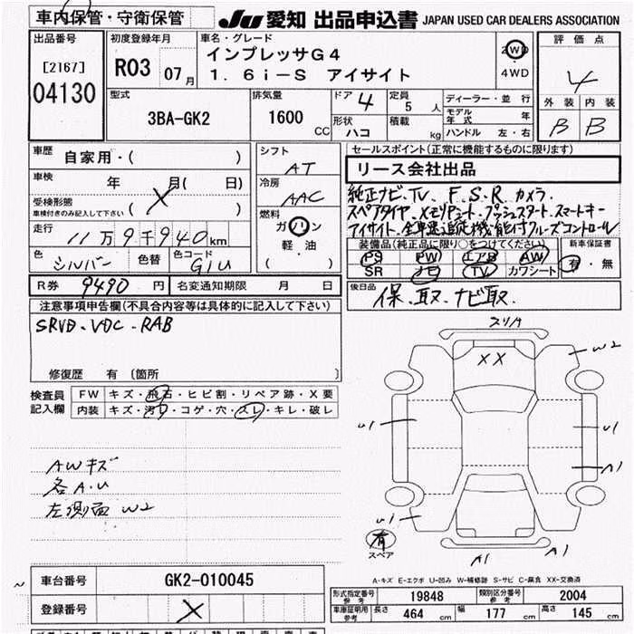 SUBARU IMPREZA