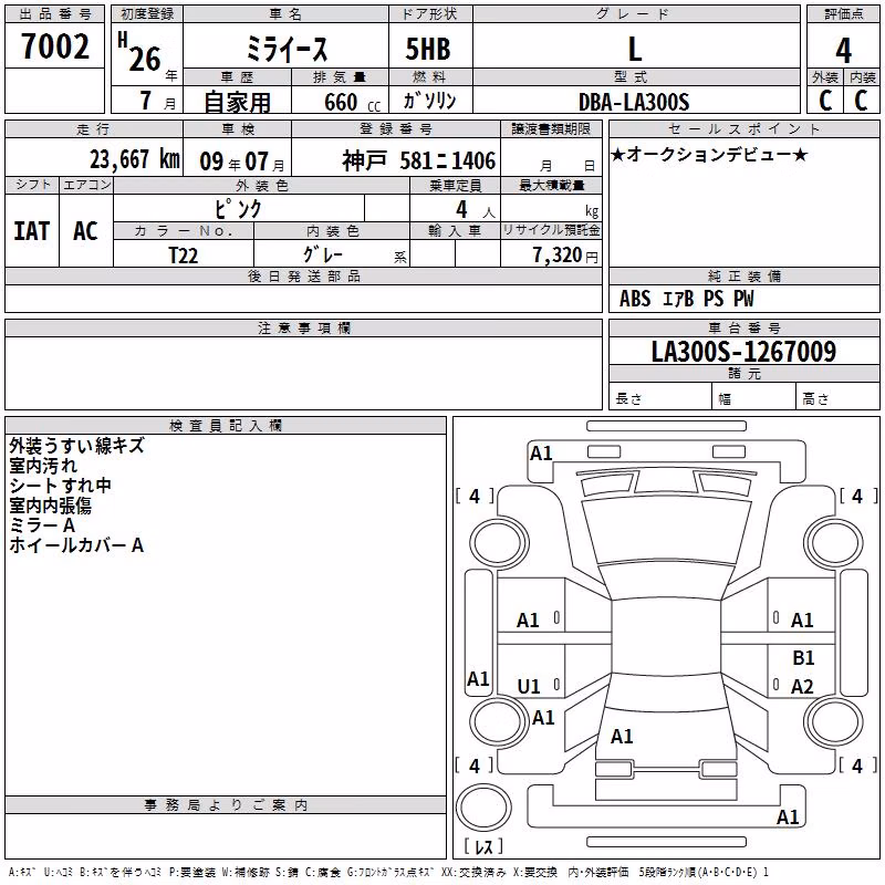 DAIHATSU MIRA E:S