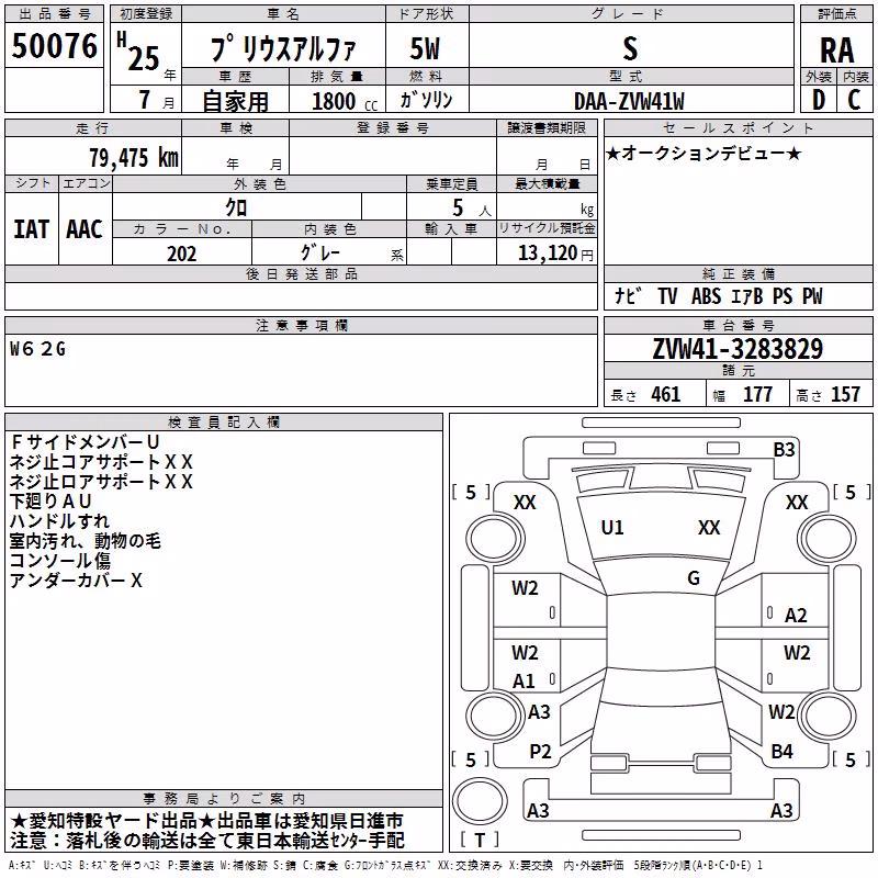 TOYOTA PRIUS ALPHA