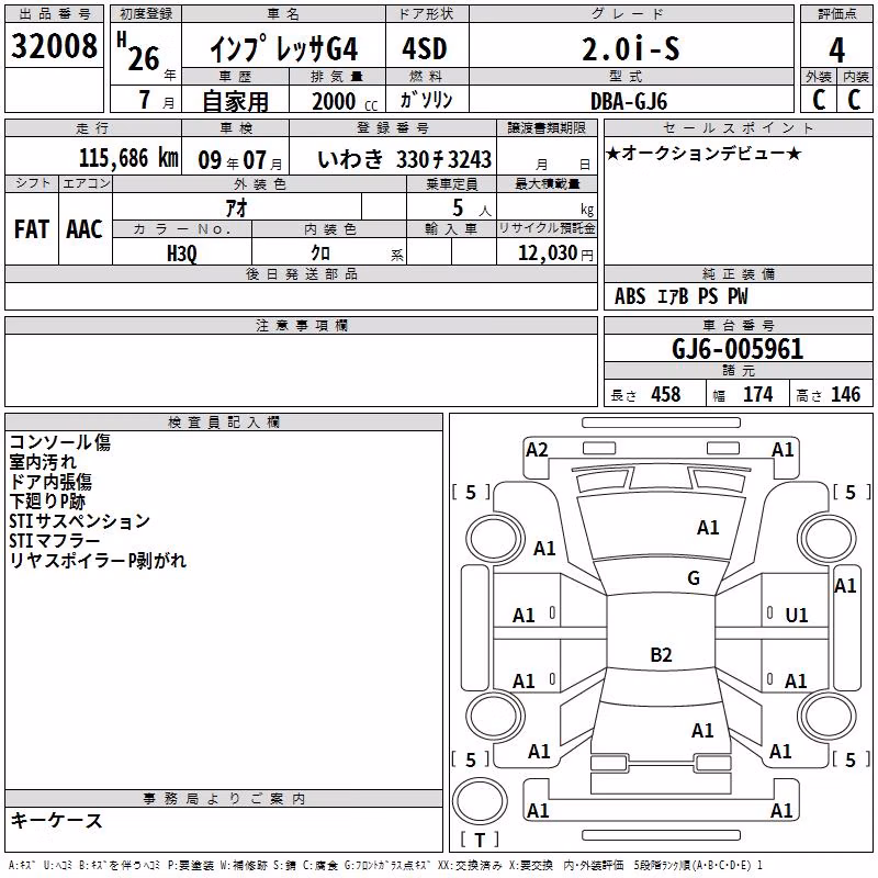 SUBARU IMPREZA