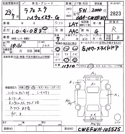 NISSAN LAFESTA