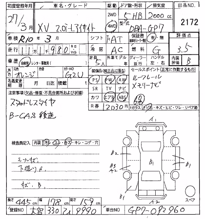 SUBARU XV