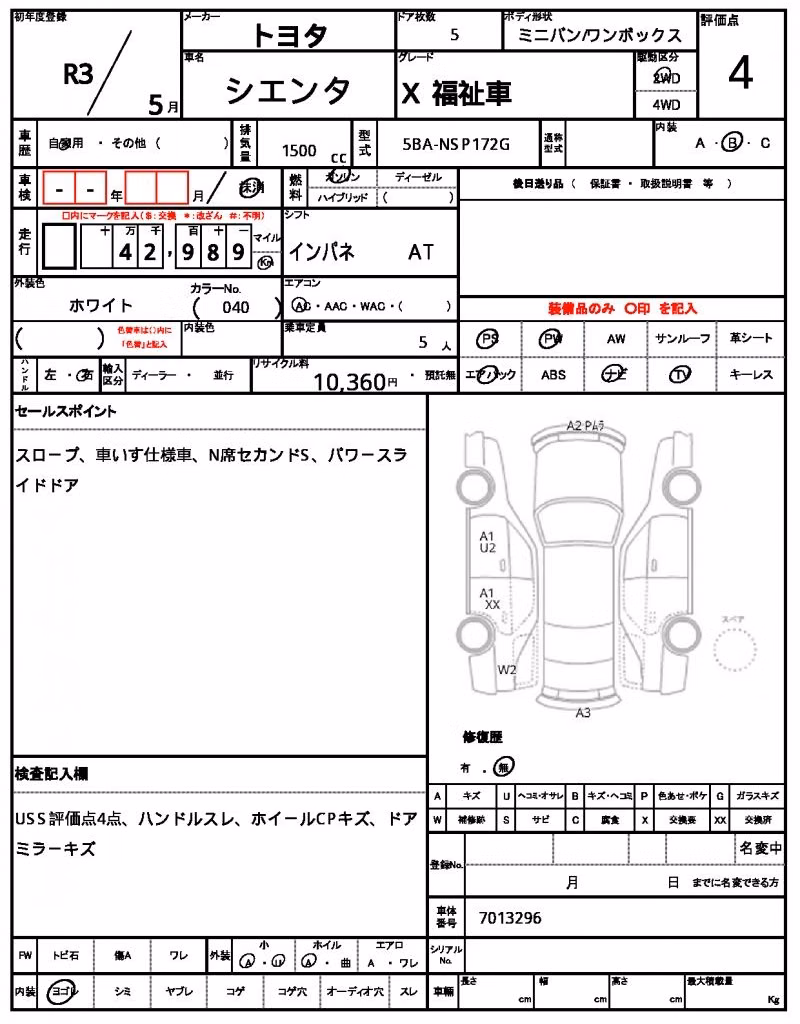TOYOTA SIENTA