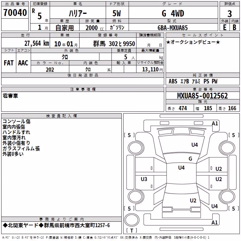 TOYOTA HARRIER