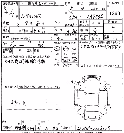 DAIHATSU MOVE CANBUS