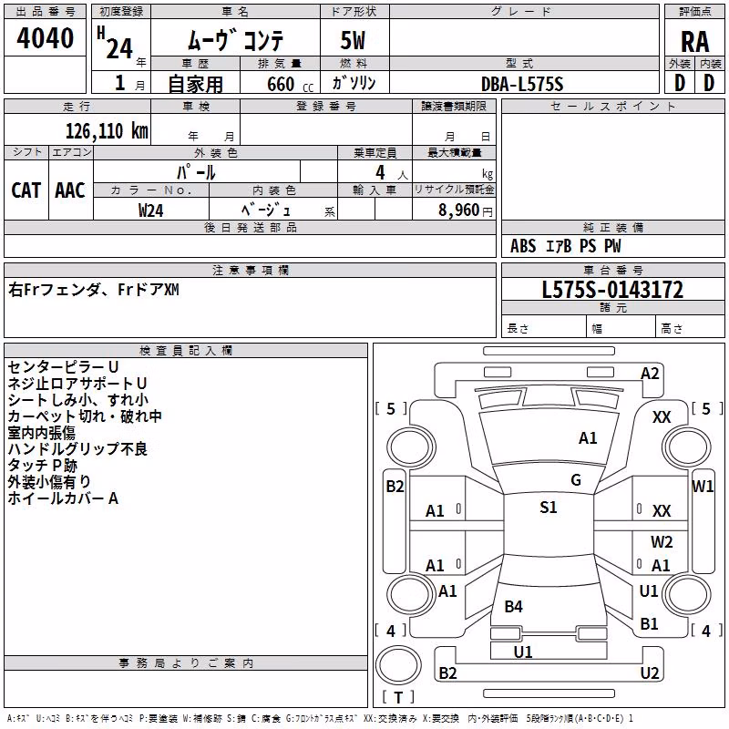DAIHATSU MOVE CONTE