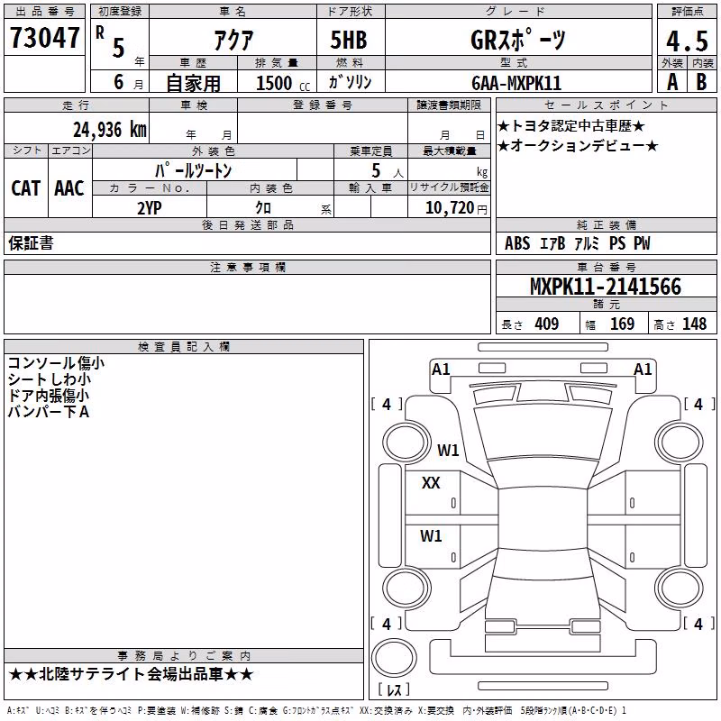 TOYOTA AQUA