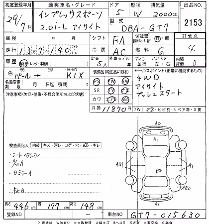 SUBARU XV