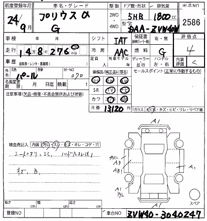TOYOTA PRIUS ALPHA