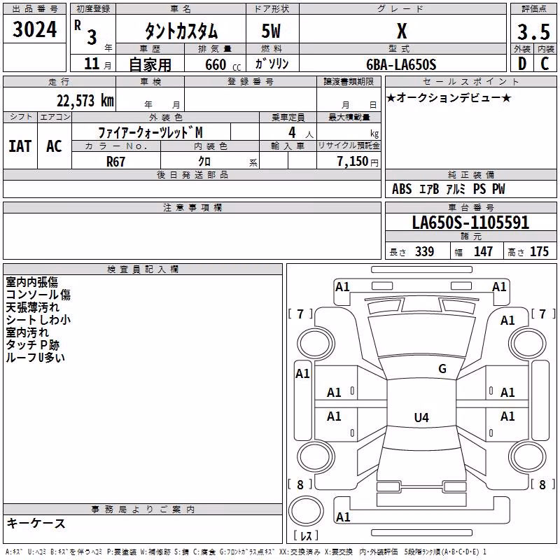 DAIHATSU TANTO