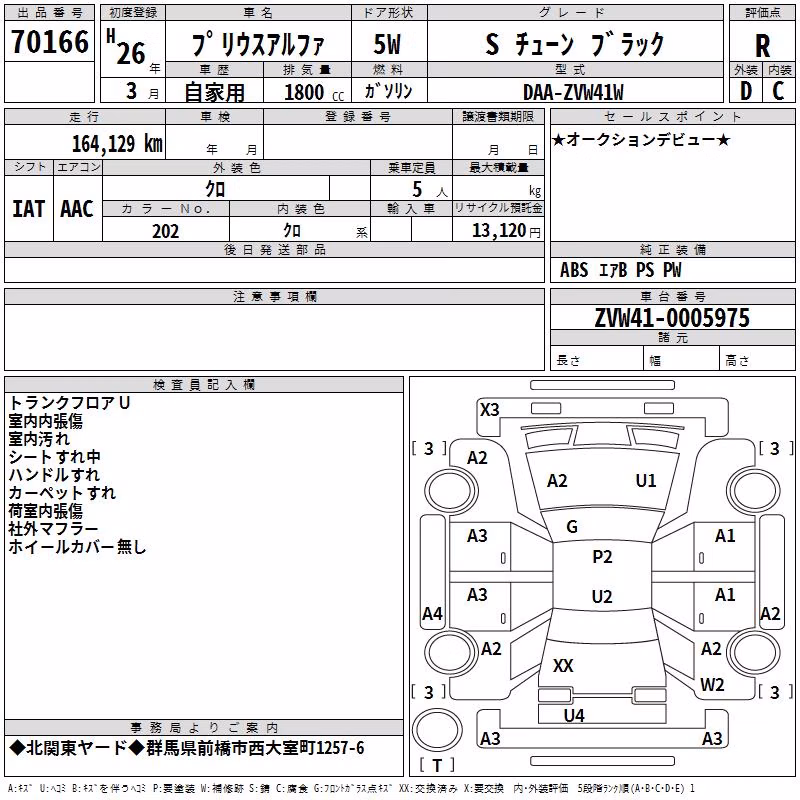 TOYOTA PRIUS ALPHA