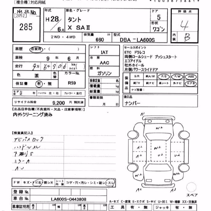 DAIHATSU TANTO