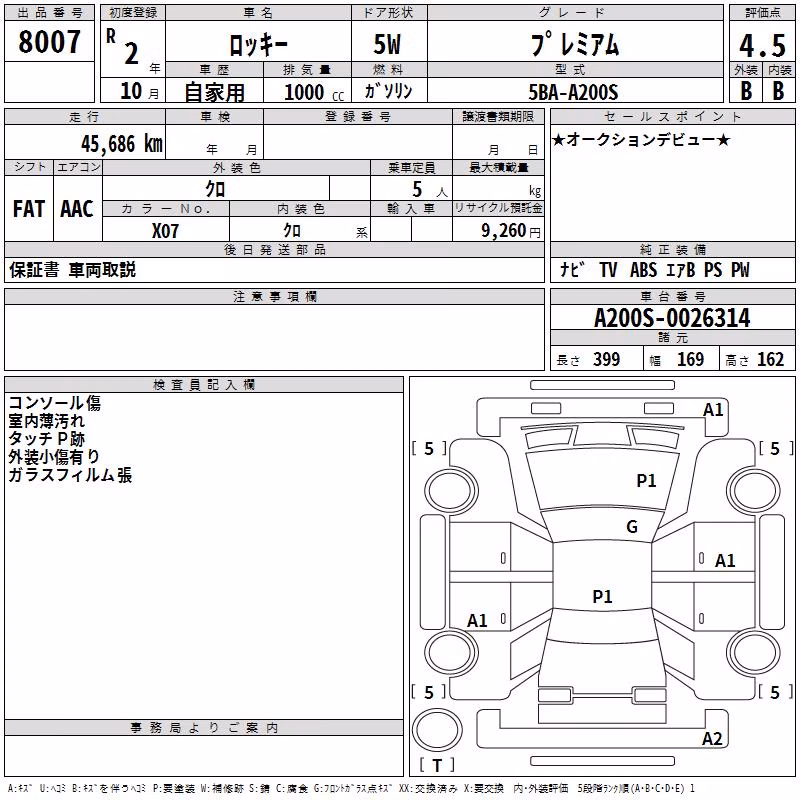 DAIHATSU ROCKY