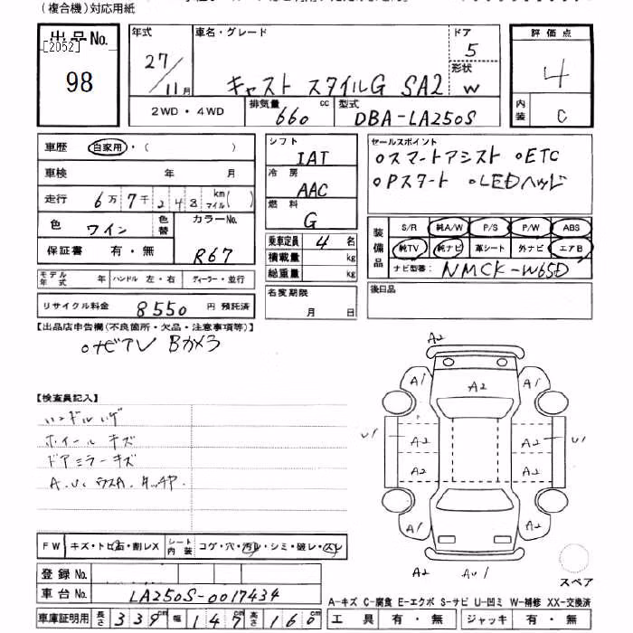 DAIHATSU CAST