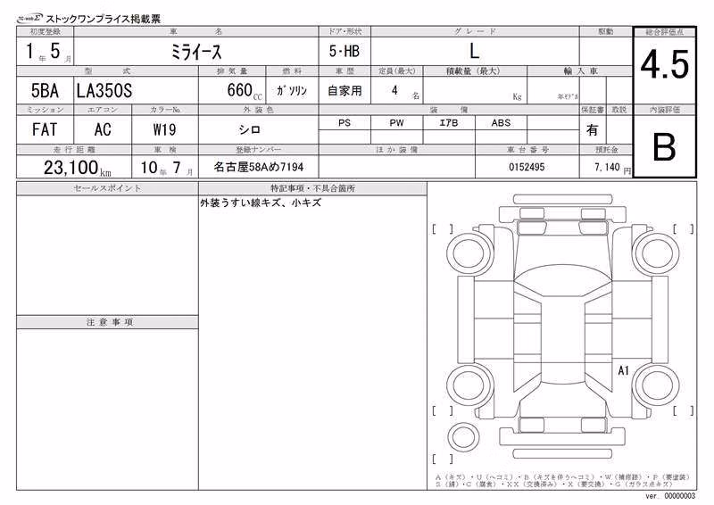 DAIHATSU MIRA E:S