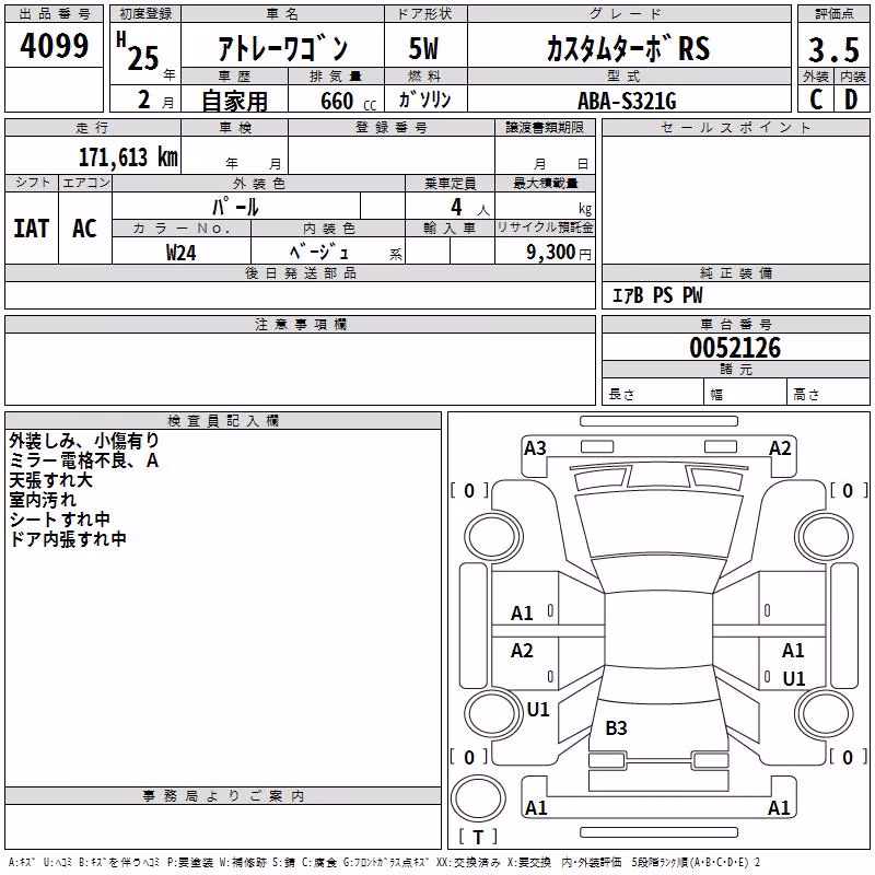 DAIHATSU ATRAI